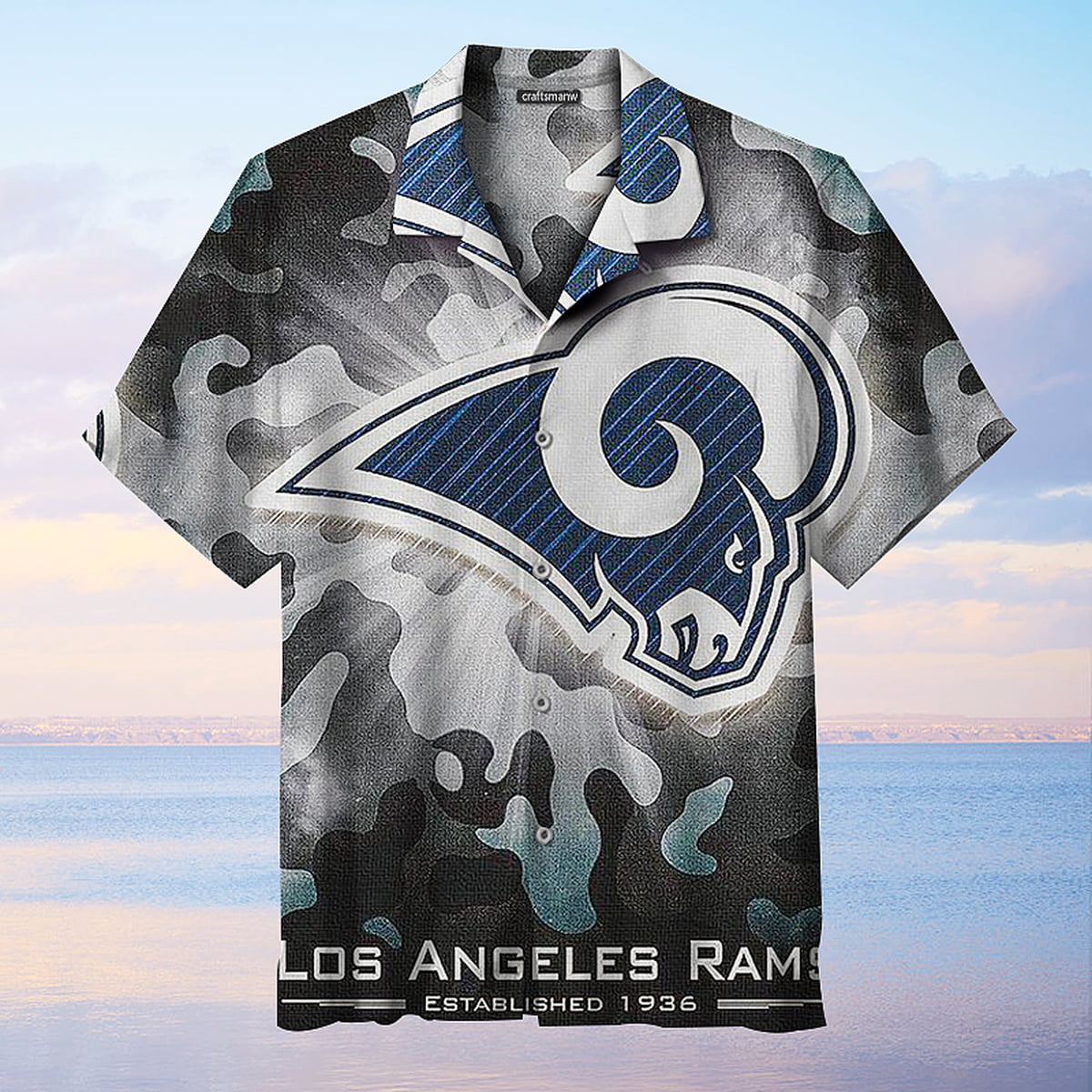 1936 Los Angeles Rams Unisex Hawaiian Shirt