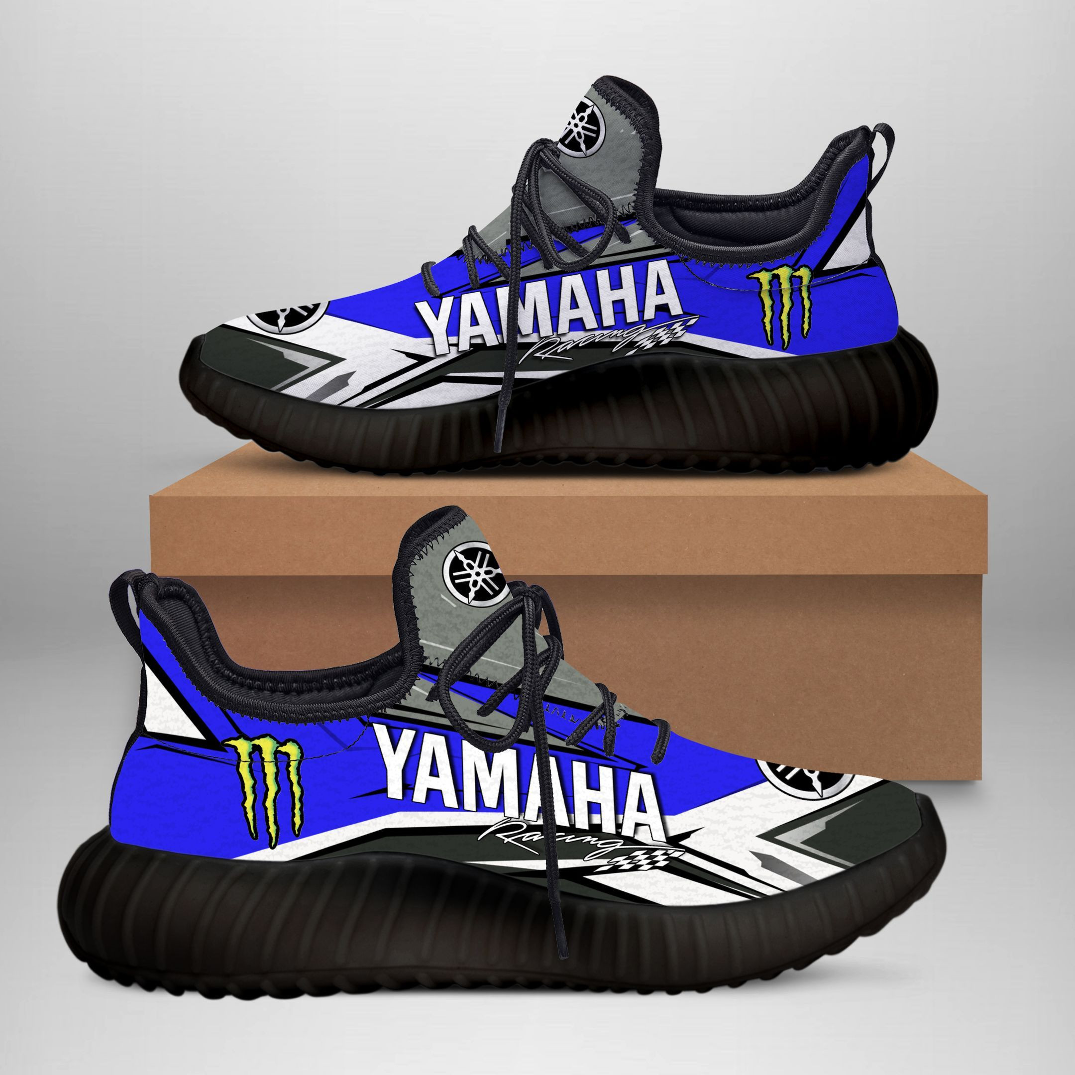 1st Yamaha Racing TTT-NH YZ Shoes Ver 2 (Blue)