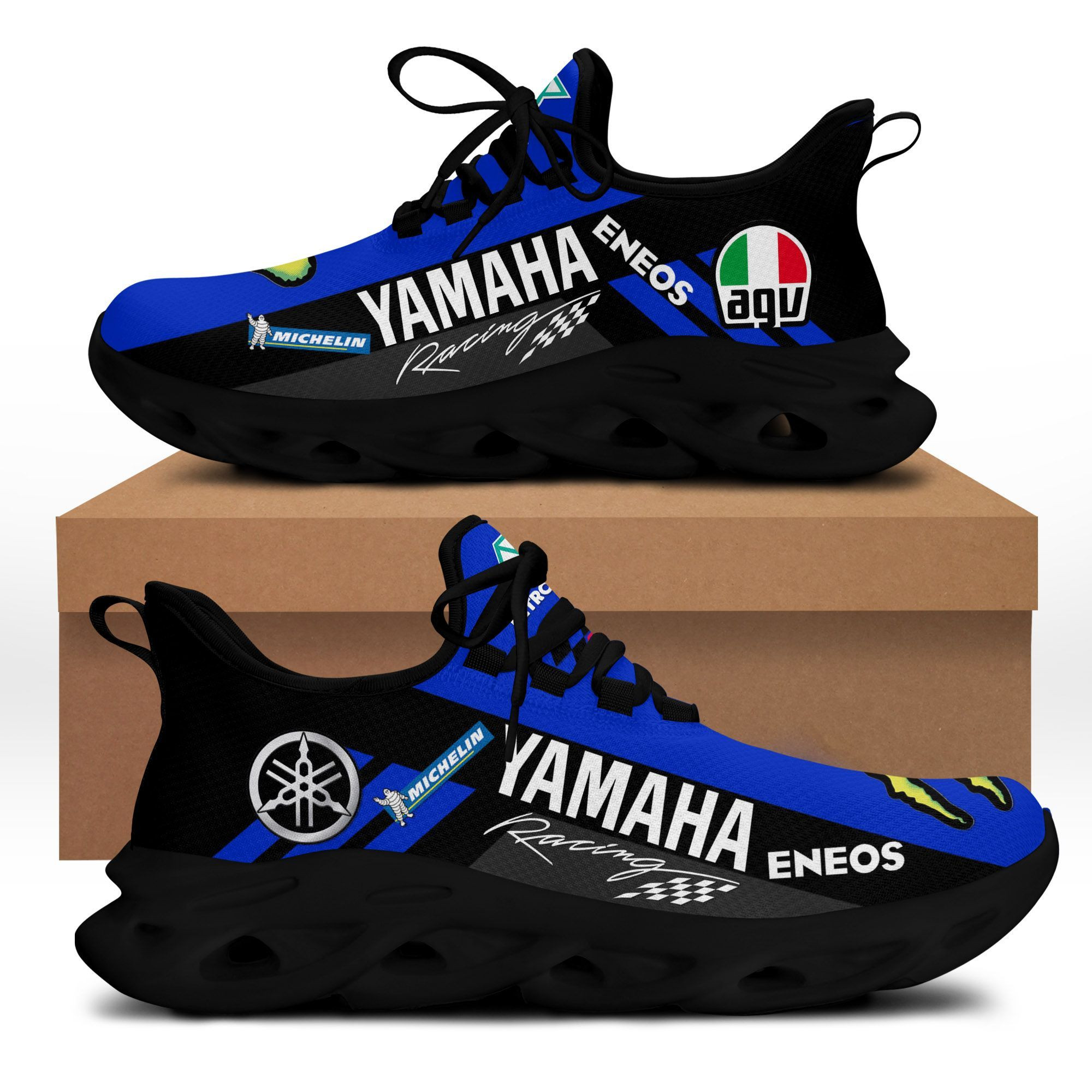 1st Yamaha Racing TTT-VA BS Running Shoes Ver 1 (Blue)