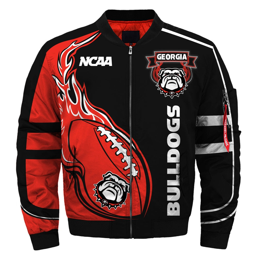 2019 Newest Jacket Custom Georgia Bulldogs Jackets For Mens