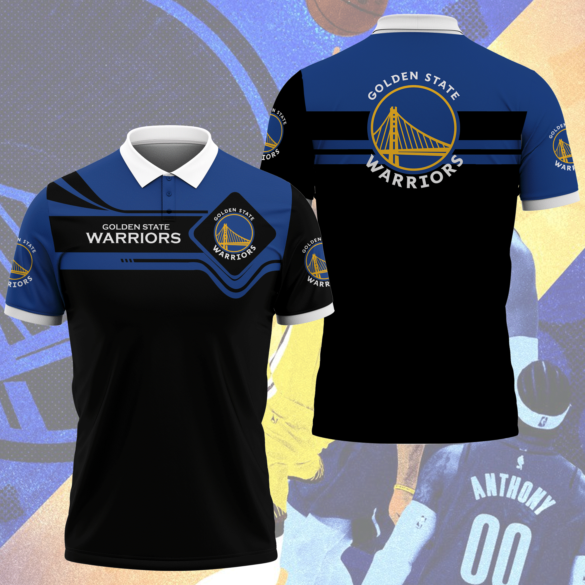 2022 Golden State Warriors Polo Shirt