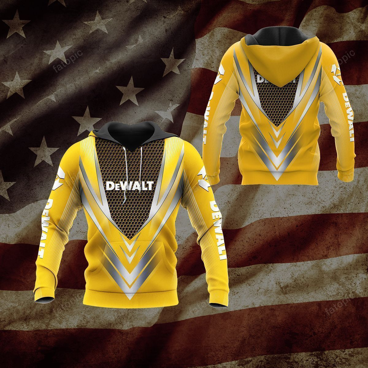 3D All Over  DEWALT Shirt Ver 6