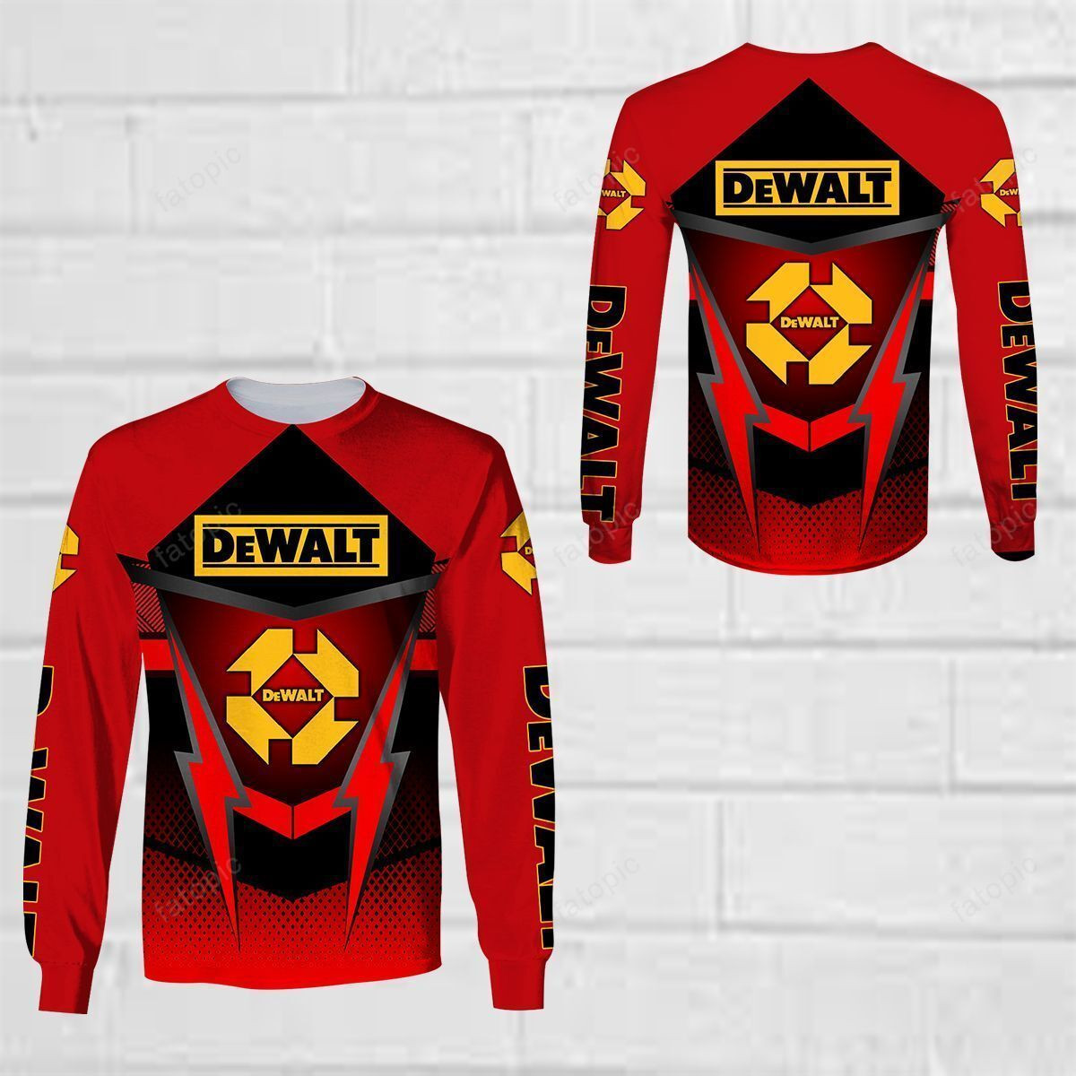 3D All Over  DEWALT Shirt Ver 8