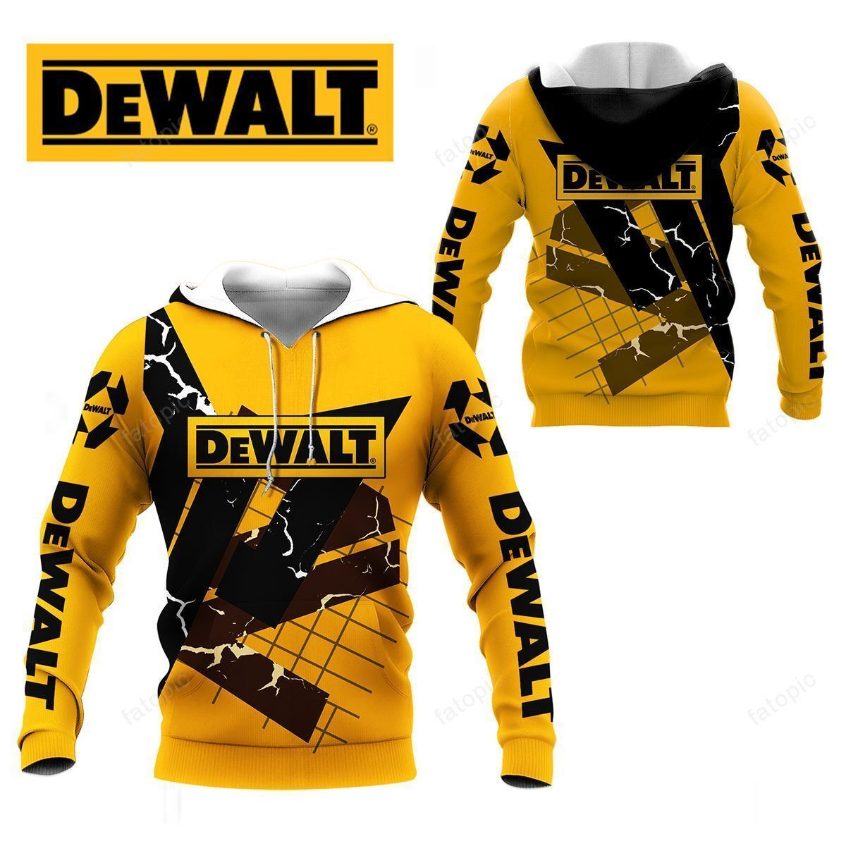 3D All Over  DEWALT Shirt Ver 9