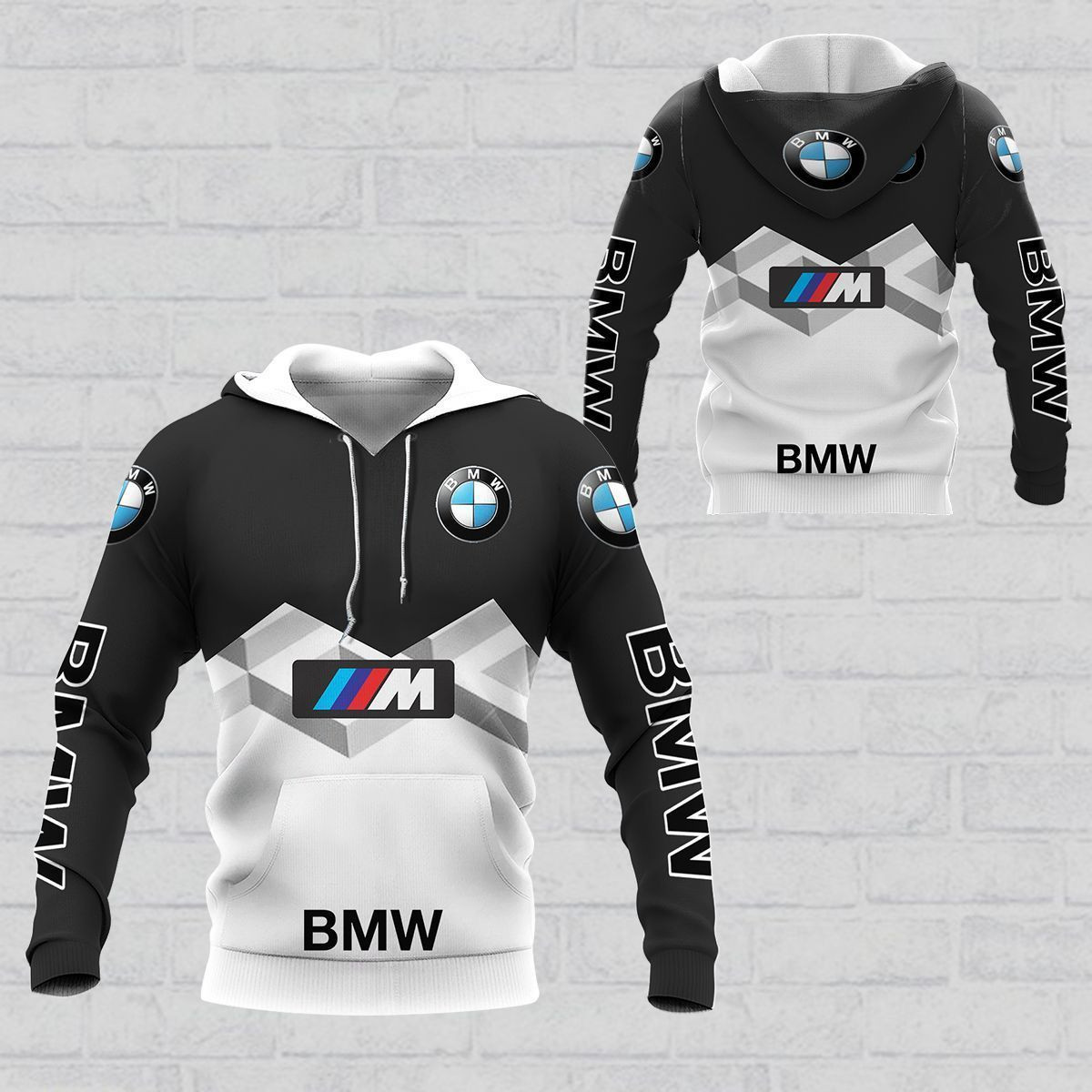 3D All Over Printed BMW  Shirts Ver 1 (Black)