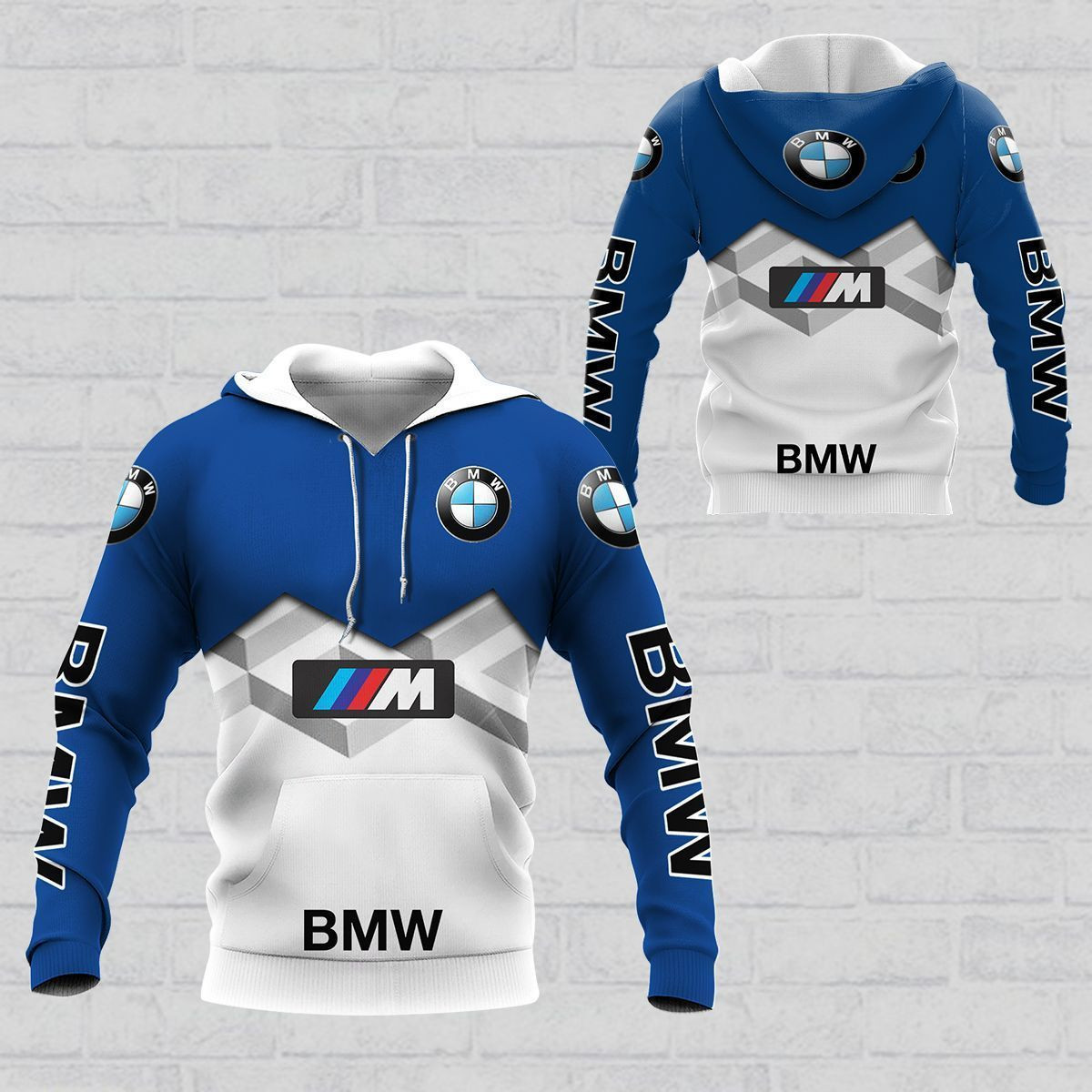 3D All Over Printed BMW  Shirts Ver 1 (Blue)