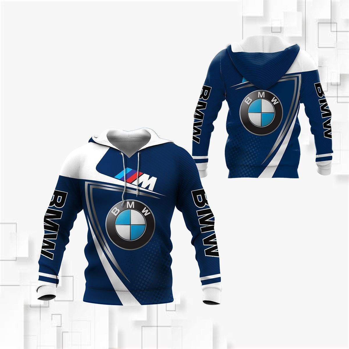 3D All Over Printed BMW  Shirts Ver 2 (Blue)