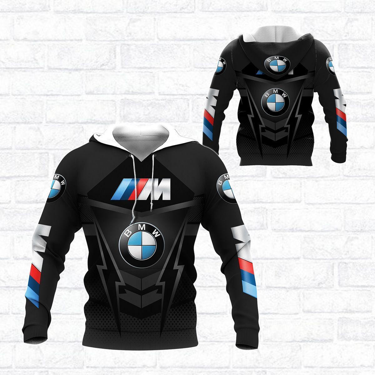 3D All Over Printed BMW  Shirts Ver2 (Black)