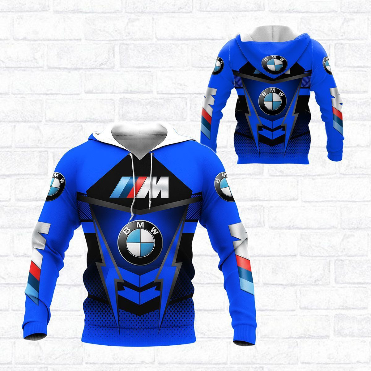 3D All Over Printed BMW  Shirts Ver2 (Blue)