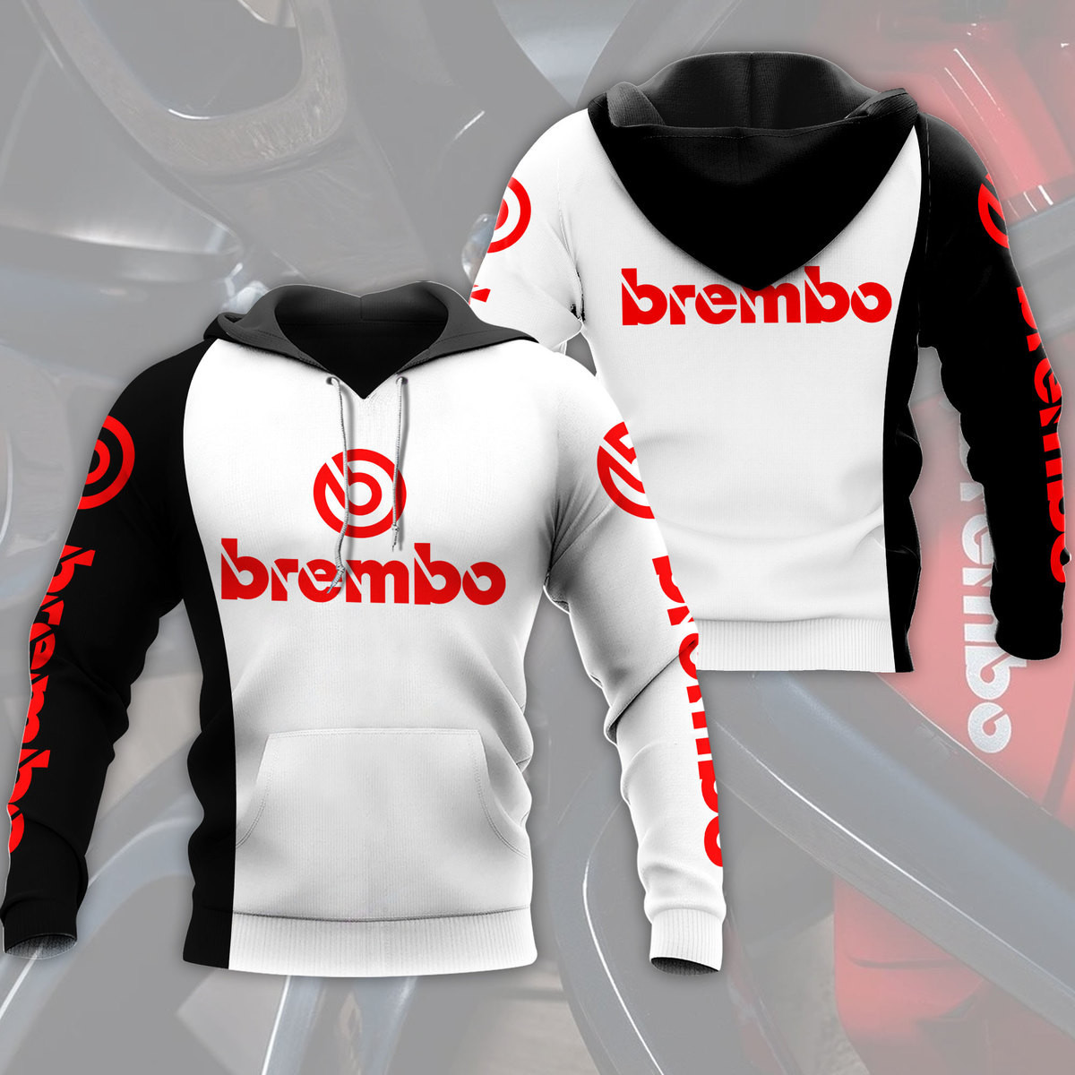 3D All Over Printed Brembo Shirts Ver 1