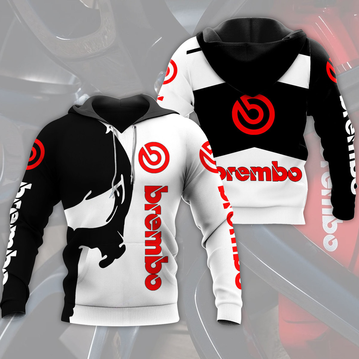 3D All Over Printed Brembo Shirts Ver 3