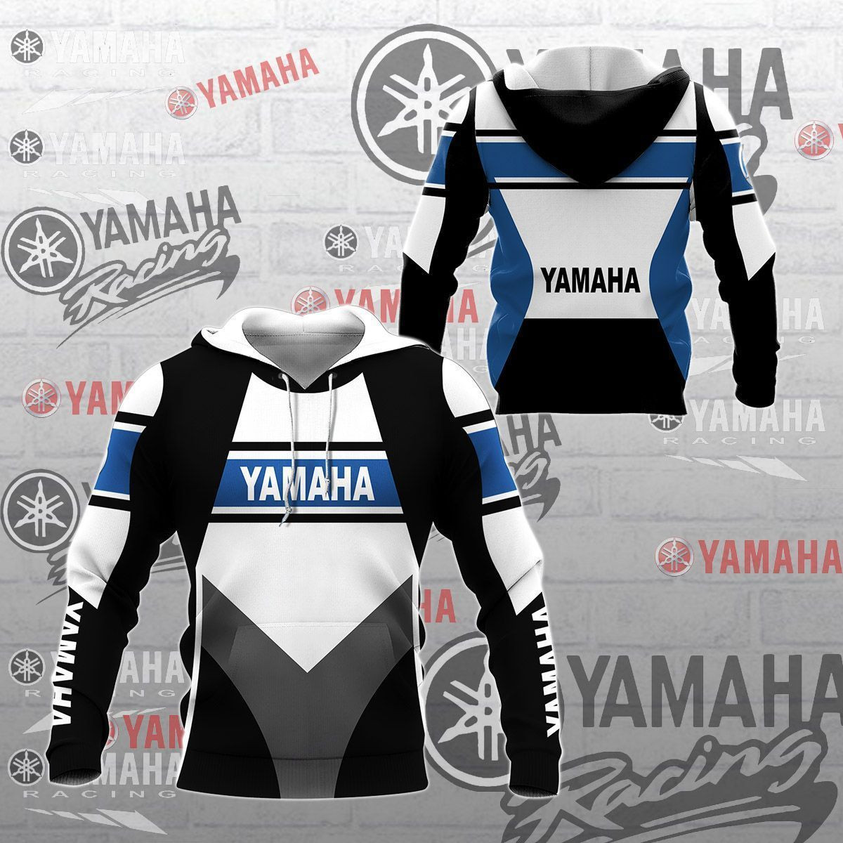 3D All Over Printed Yamaha Racing TTT-HL Shirts Ver6