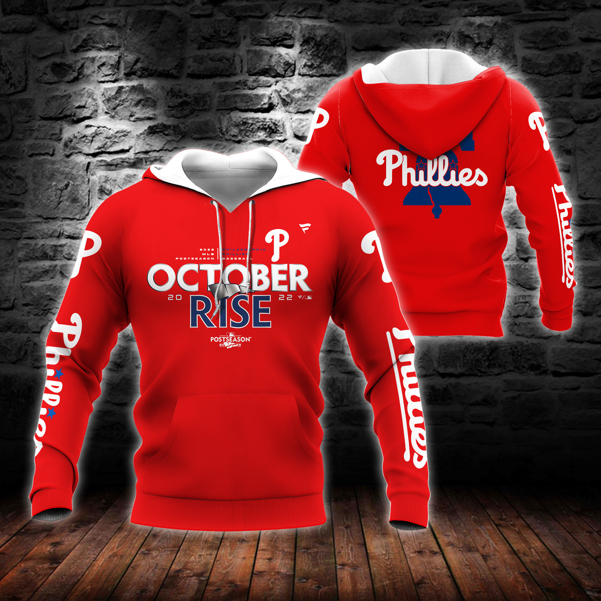 3D All Printed Over Philadelphia Phillies Shirt