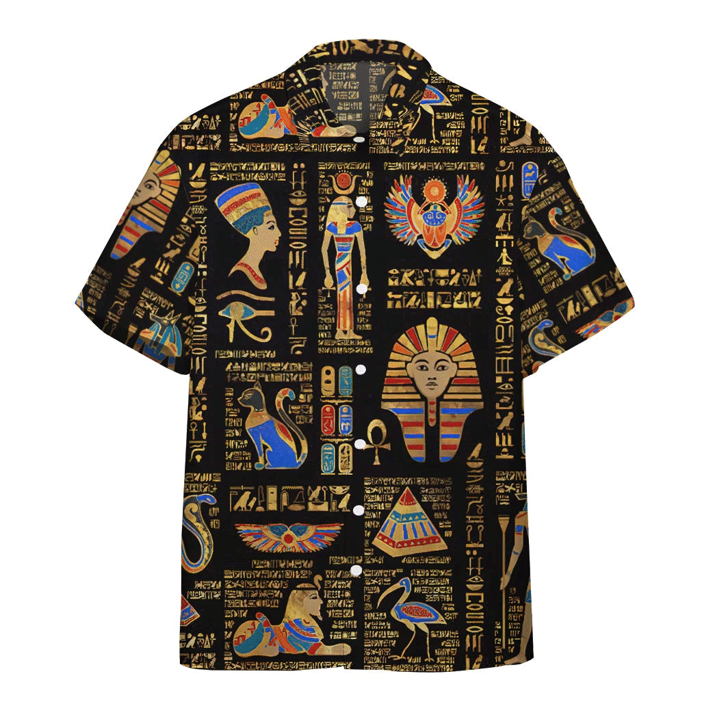 3d Ancient Egyptian Deities Custom Short Sleeves Shirt Aloha Shirt For Summer Unisex Hawaiian Shirts Hawaiian Shirt