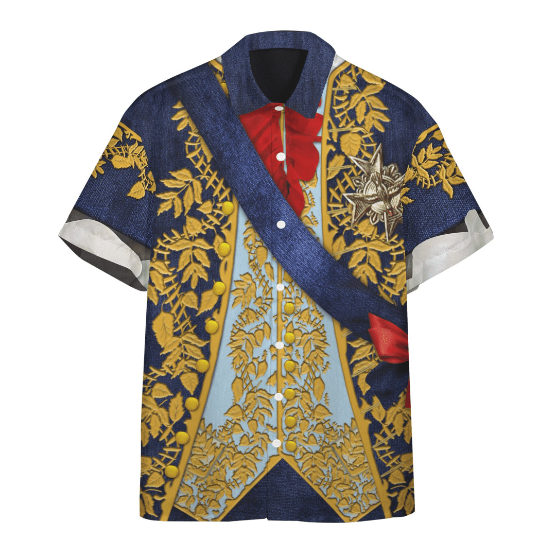 3d Louis Xv Custom Short Sleeve Shirt Aloha Shirt For Summer Unisex Hawaiian Shirts Hawaiian Shirt