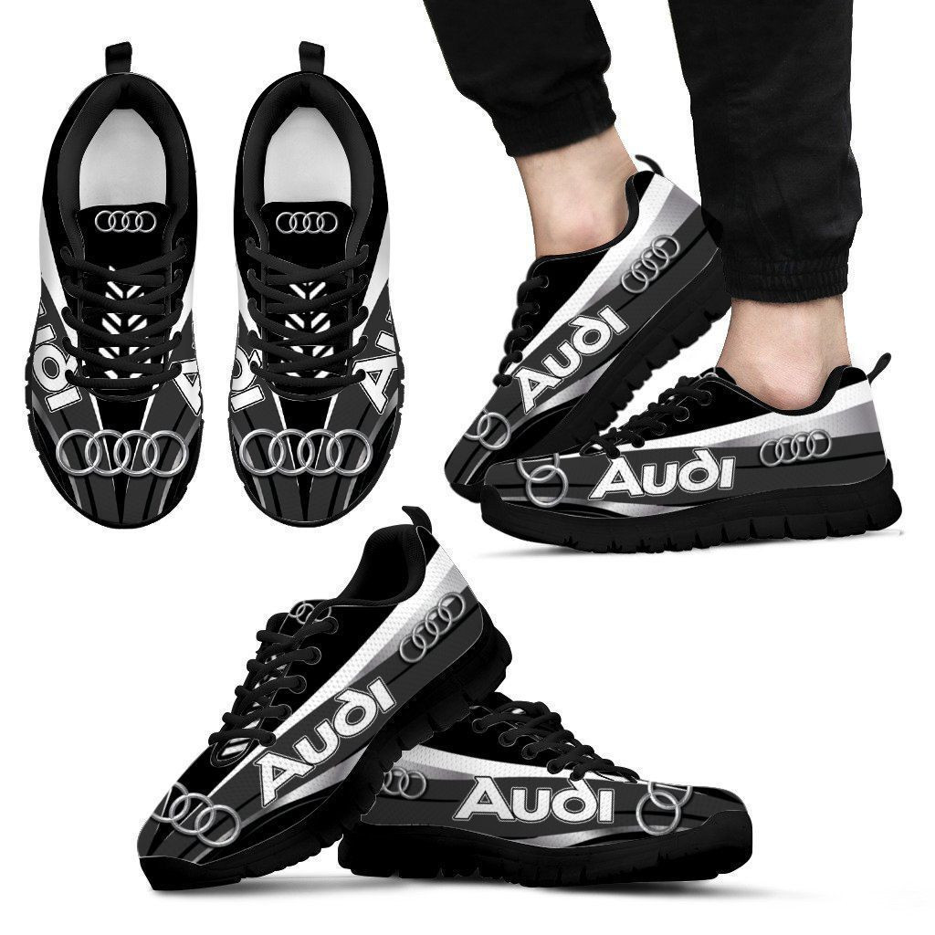 3D Printed Audi  Sneakers Ver 1 For Men & Women (Black)