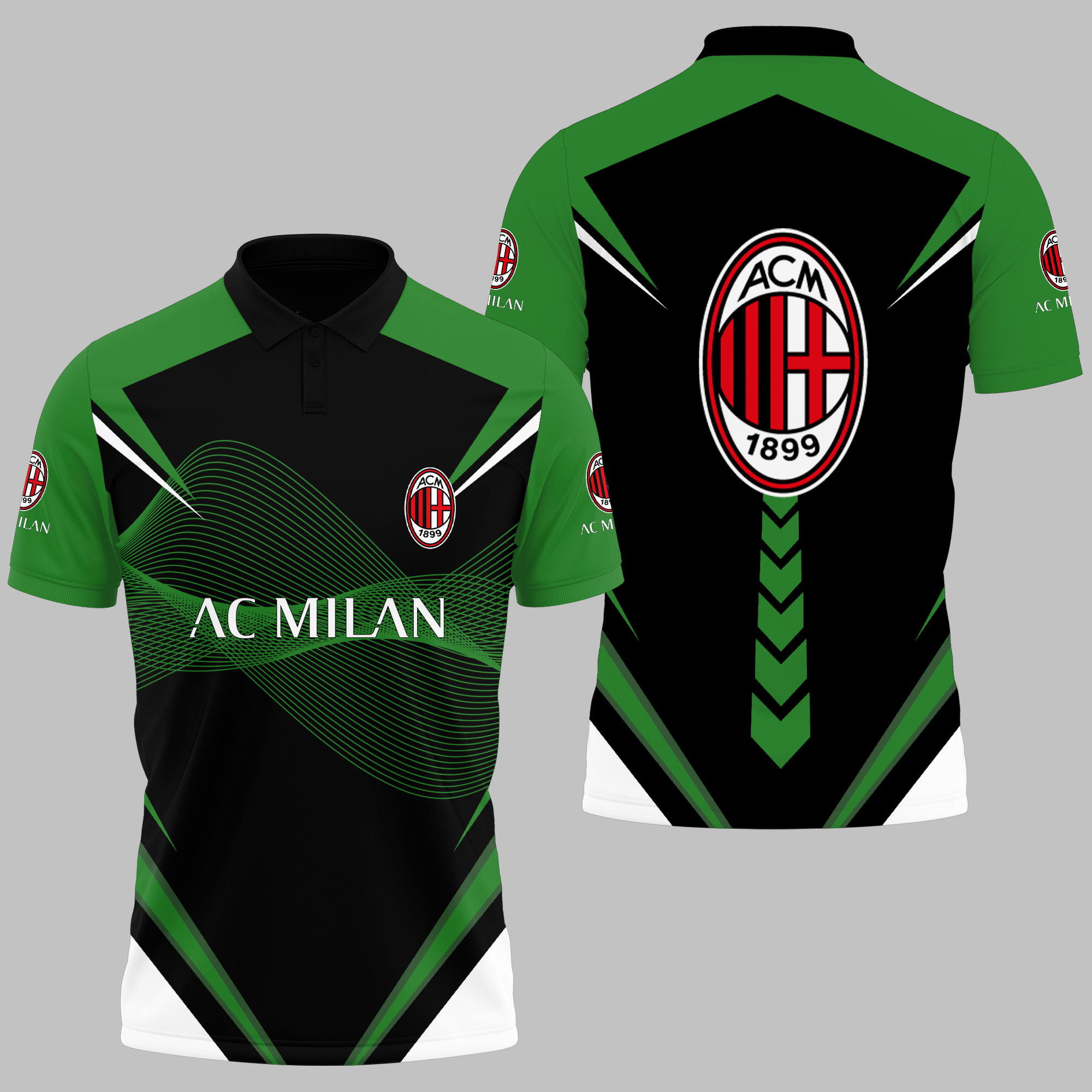 AC MILAN Polo Shirt Ver X26