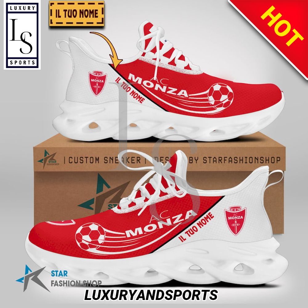 AC Monza Serie A Custom Name Max Soul Shoes