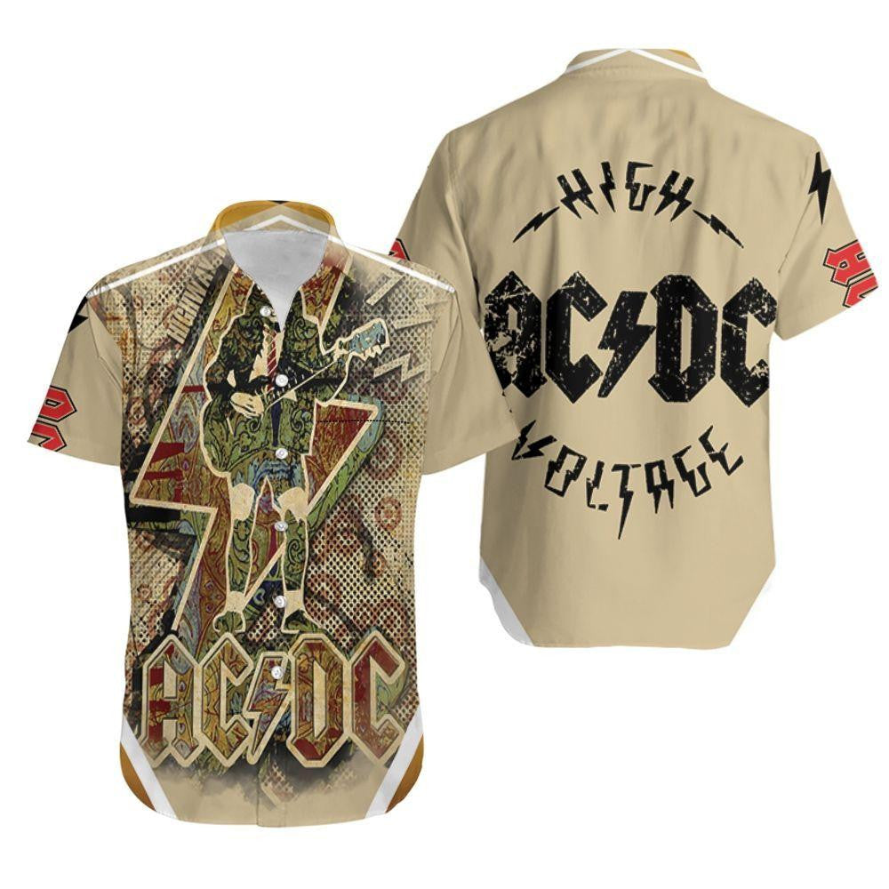 Acdc Rock Hawaiian Shirt