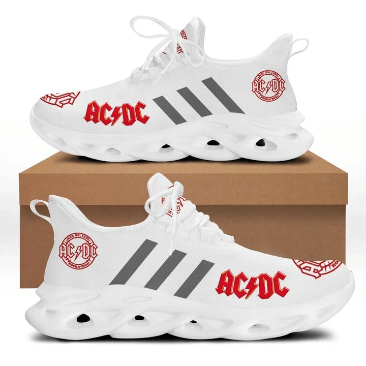 ACDC -RUNNING SHOES VER 1 (WHITE & GREY)