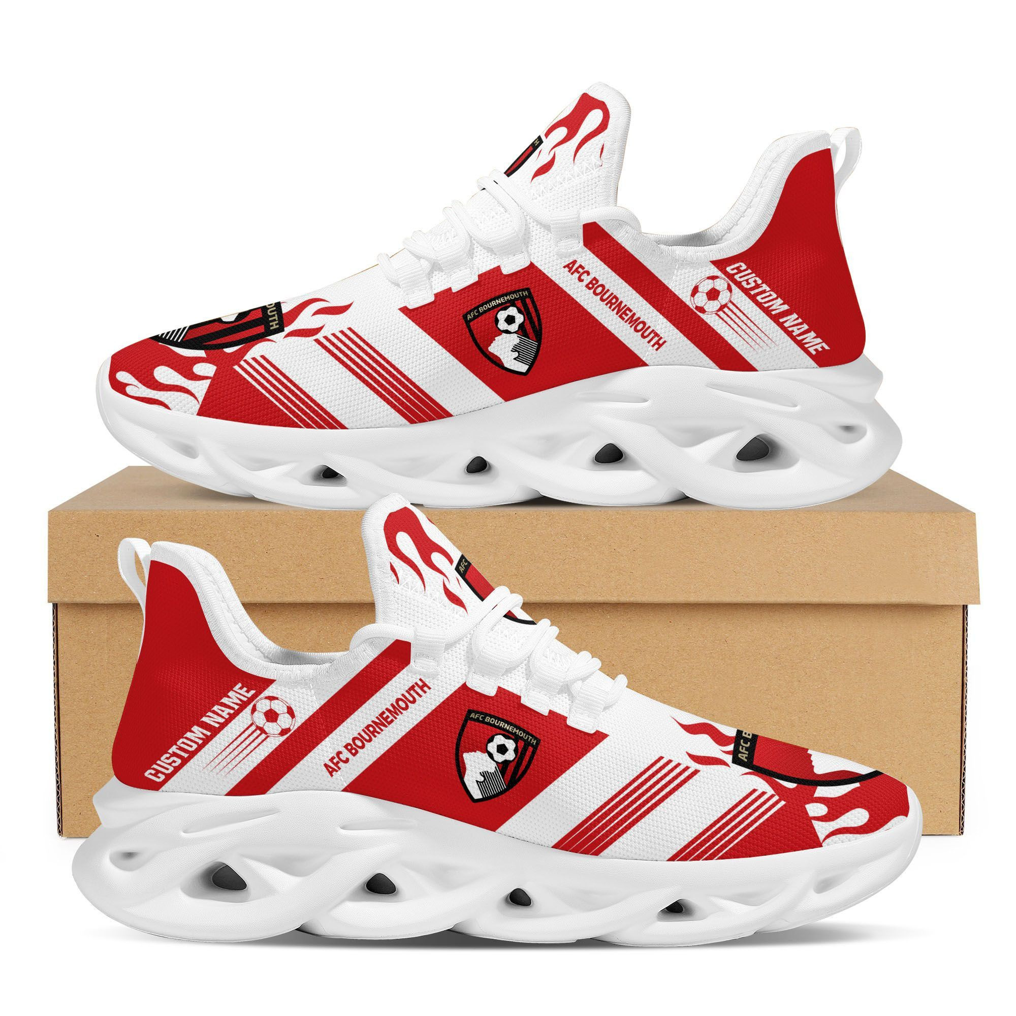 AFC Bournemouth Custom Personalized Max Soul Sneakers Shoes