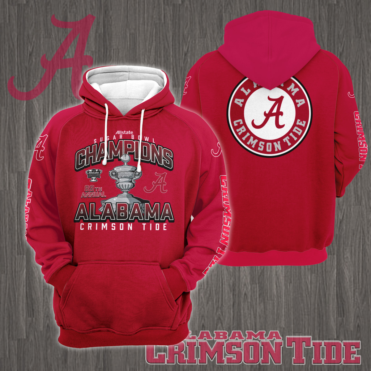 Alabama Crimson Tide 2022 Sugar Bowl Champions Shirt