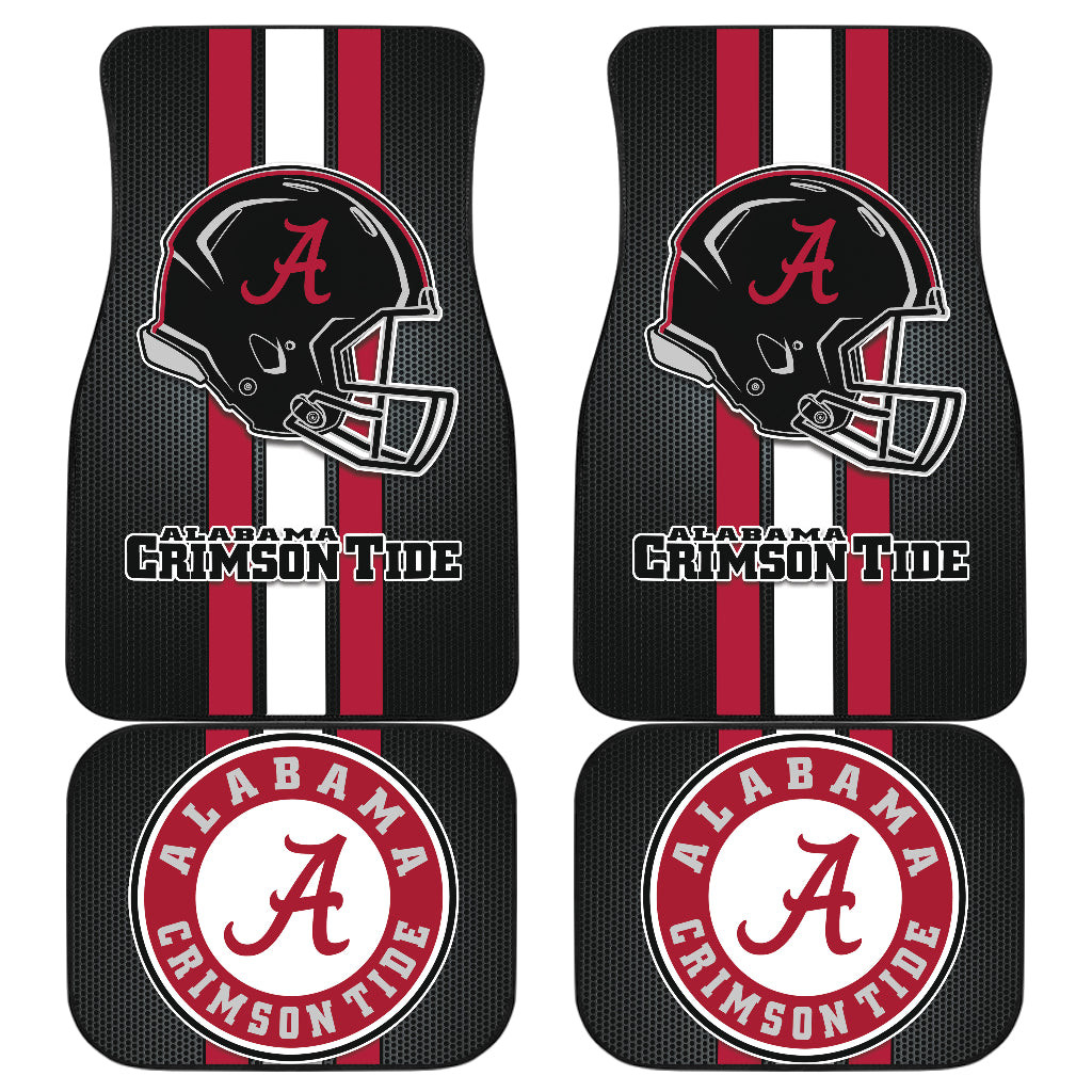 Alabama Crimson Tide Car Floor Mats  Helmet DRC220819-08