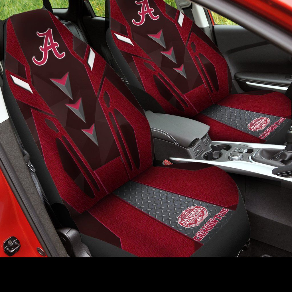 Alabama Crimson Tide football Car Seat Covers (SET OF 2) - v6.1