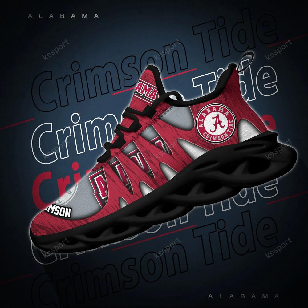 Alabama Crimson Tide Max Soul Shoes, Running Sneakers  