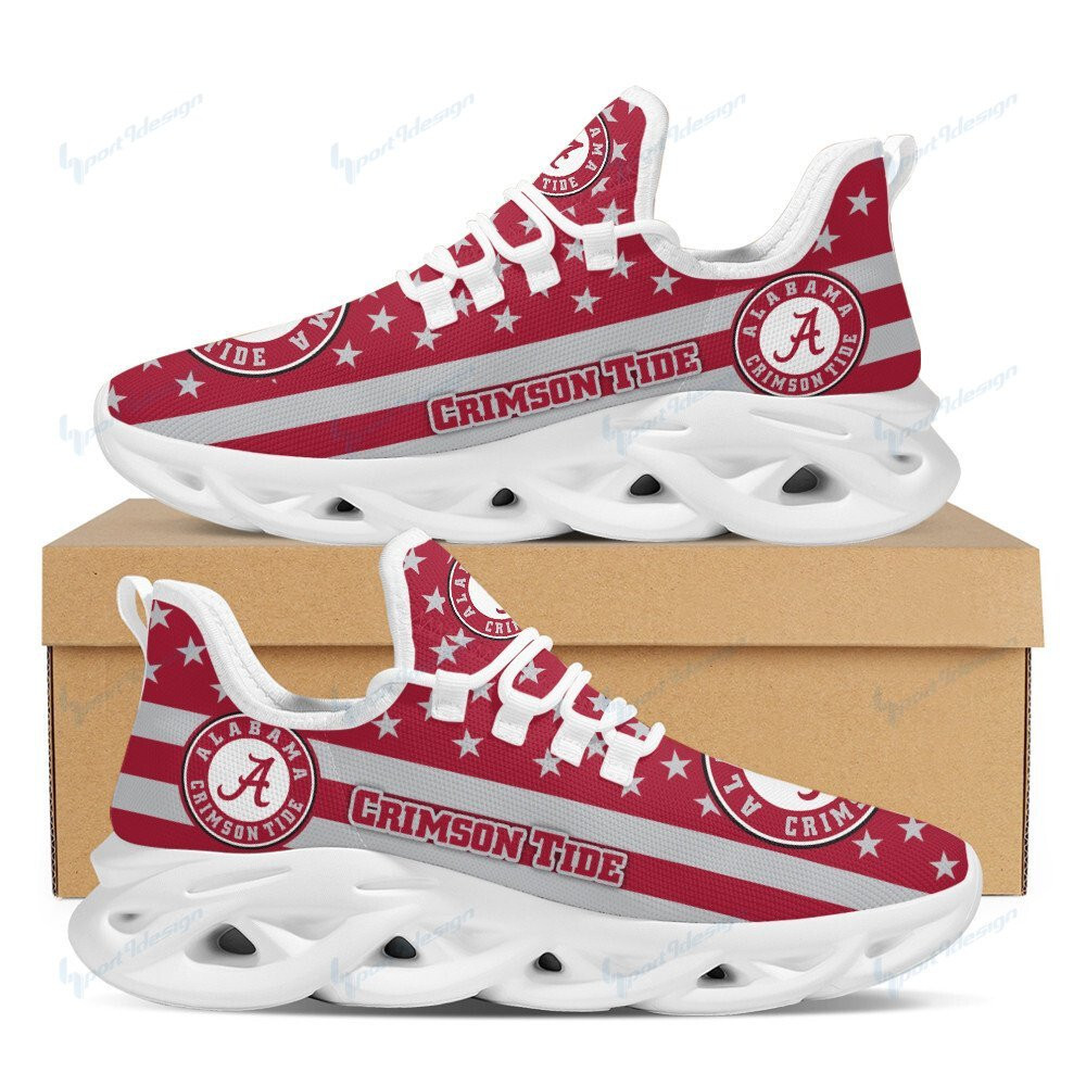 Alabama Crimson Tide Max Soul YZ Running Sneakers 16