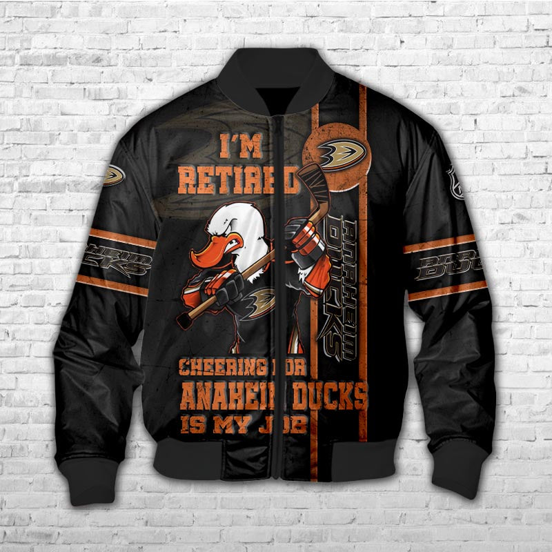 Anaheim Ducks Jackets I'm Retired