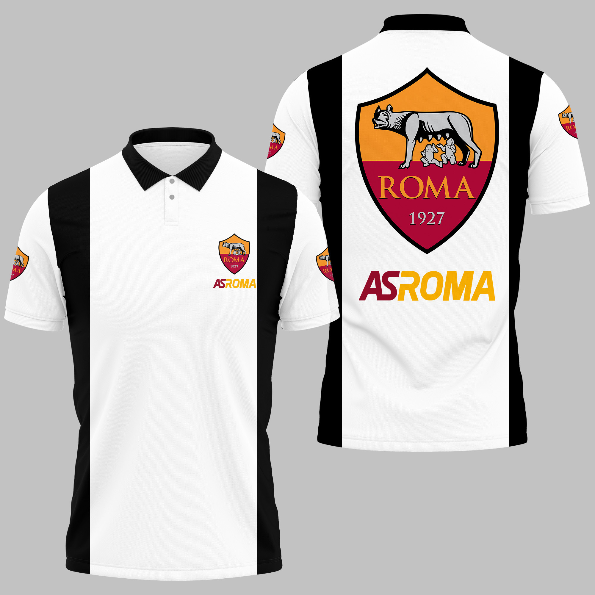 AS ROMA Polo Shirt Ver 10