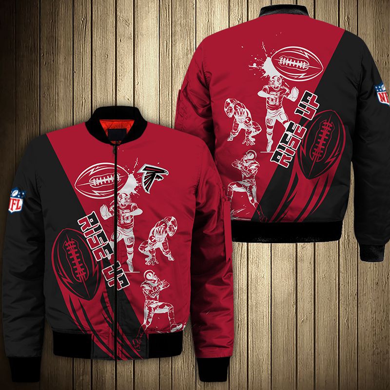 Atlanta Falcons Jackets Cartoon Athlete Ball Star