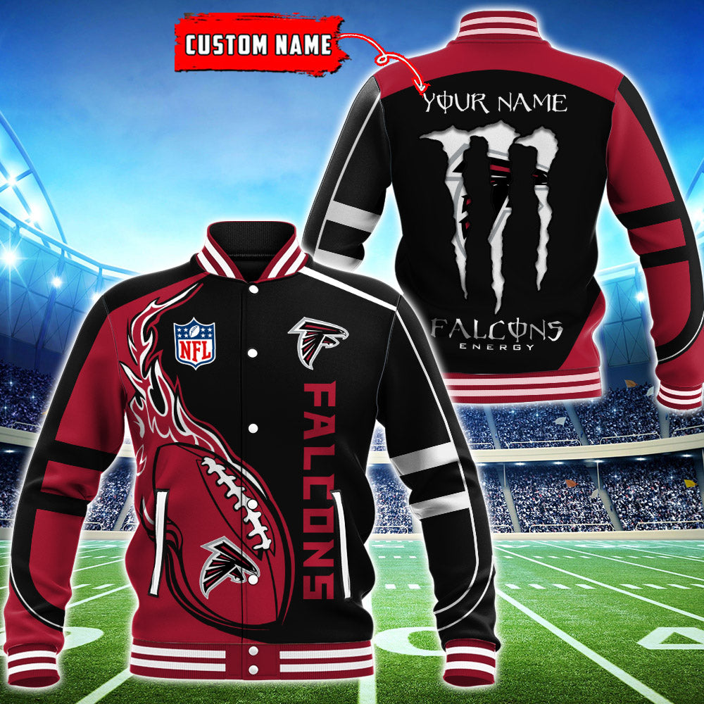 Atlanta Falcons Varsity Jackets Custom Name