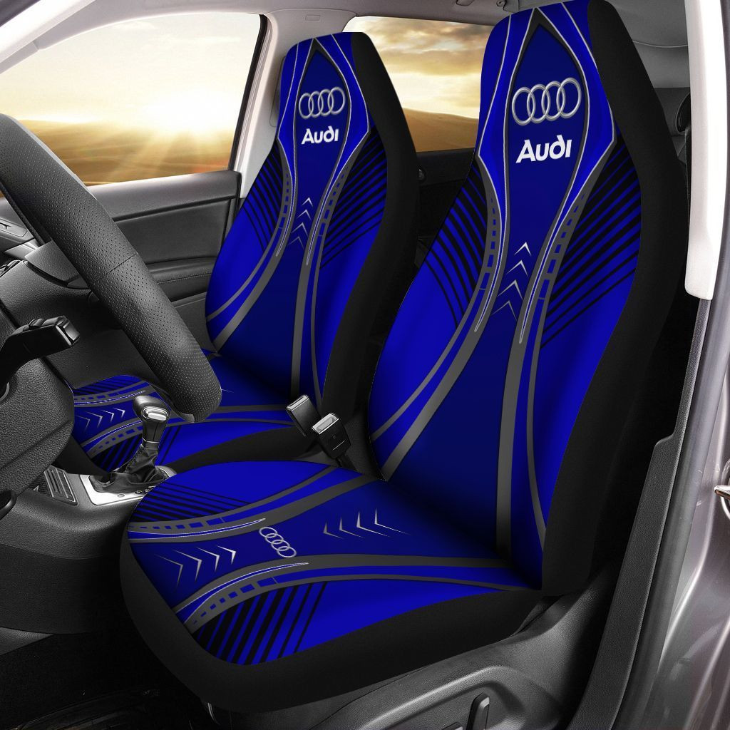 Audi TTT-NH Car Seat Cover (Set of 2) Ver 1 (Blue)