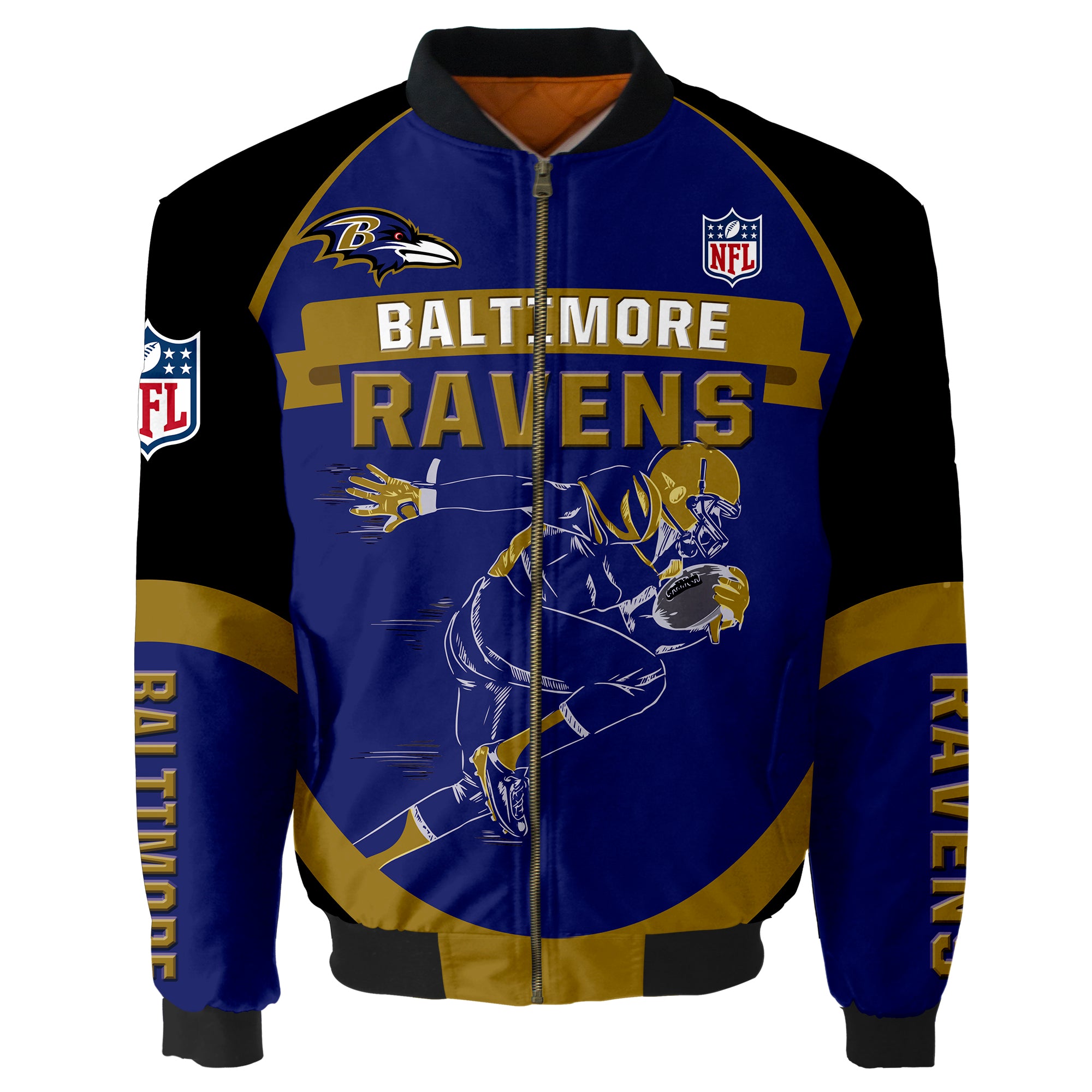 Baltimore Ravens Bomber Jacket