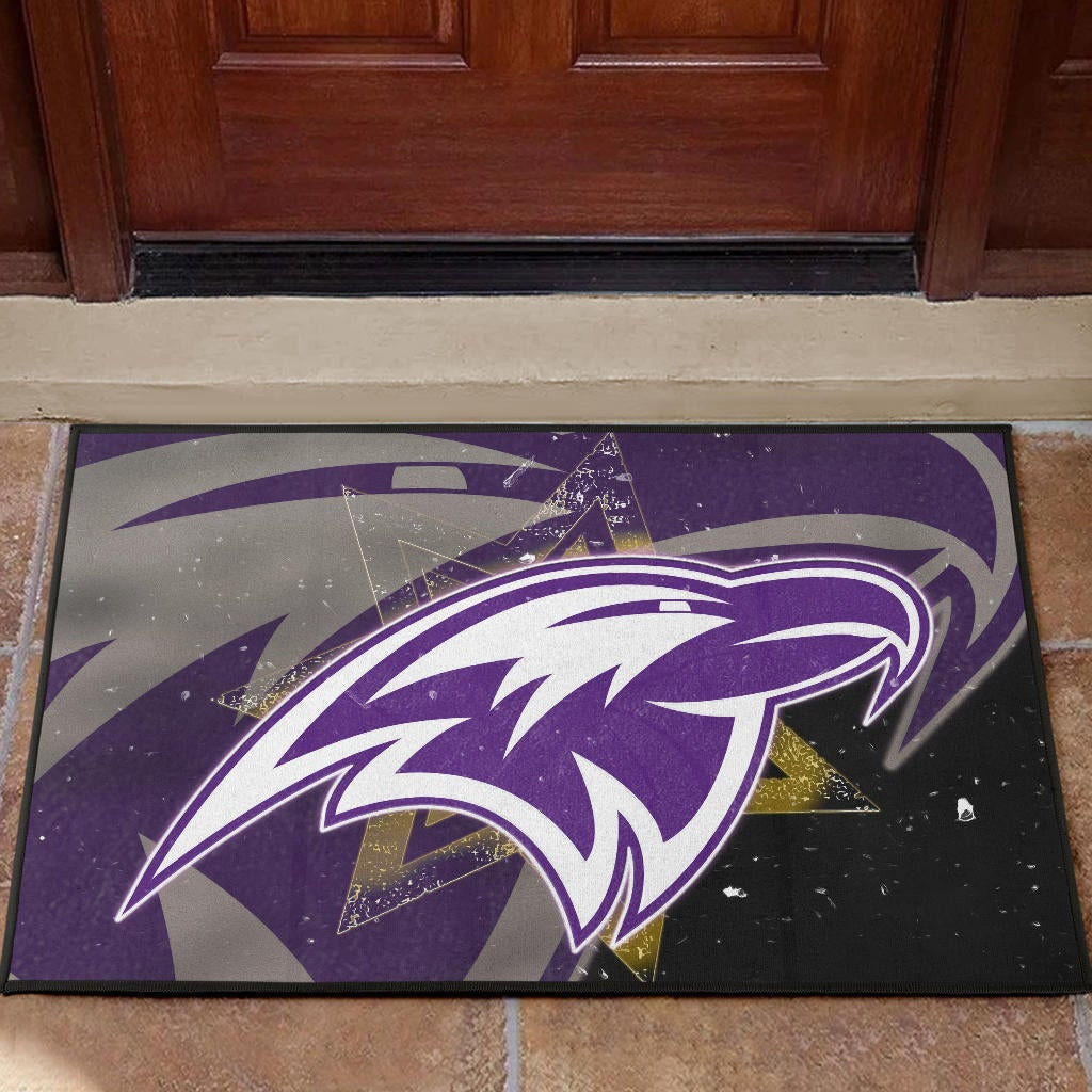 Baltimore Ravens  Team Door Mat Cute Raven Flying Up To The Sky Night Artwork Door Mat