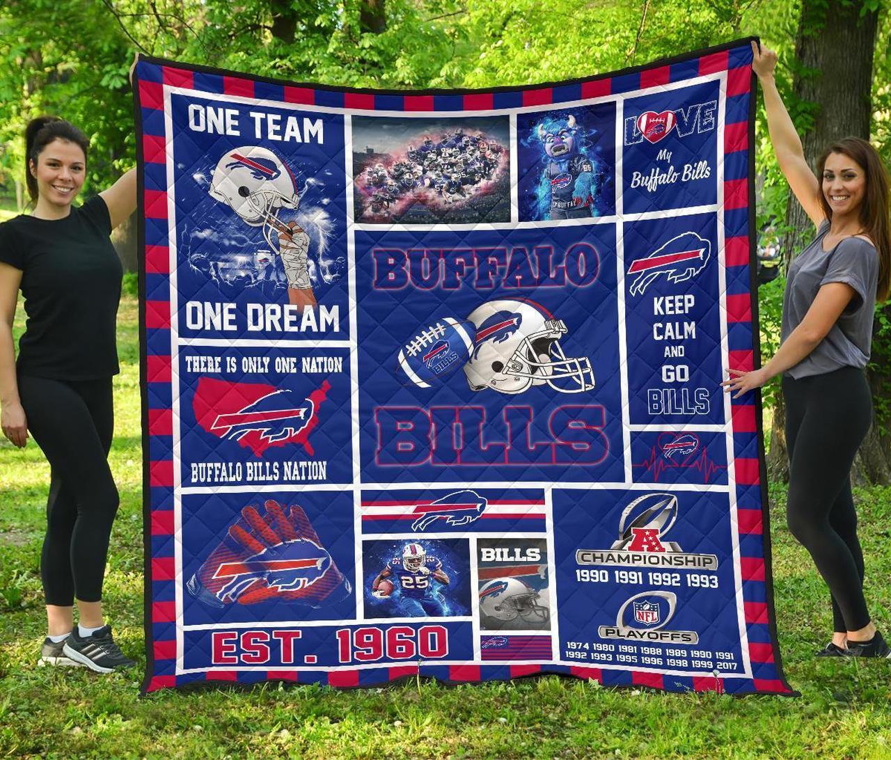 Bc – Buffalo Bills Quilt Blanket