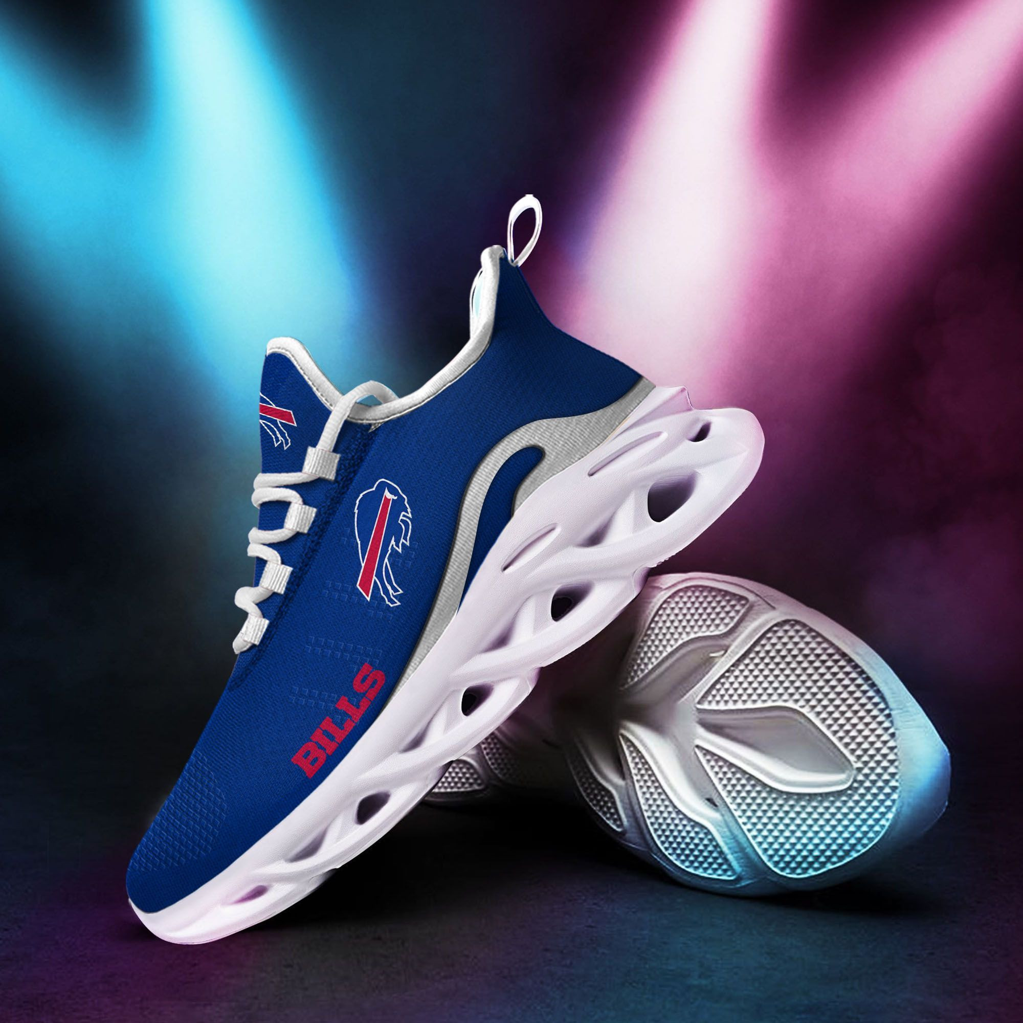 Buffalo Bills   D Printed  Max Soul Clunky Sneaker Shoes