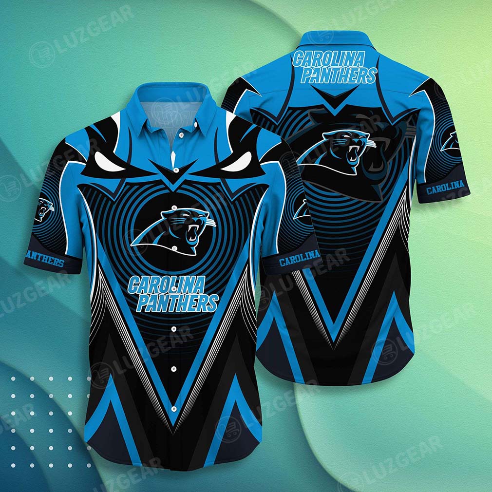 Carolina Panthers  Hawaiian Shirt Short Style New Hot Trending Summer Best  Men Women