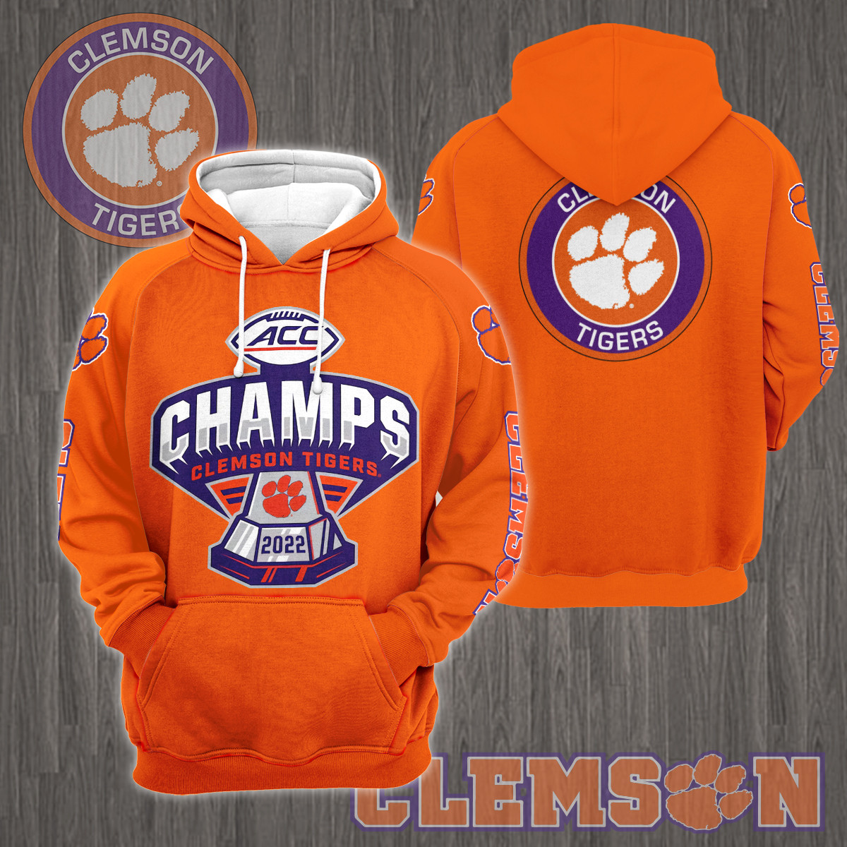 Clemson Tigers ACC Champions Shirt Ver 1