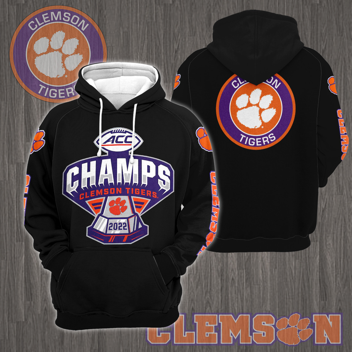 Clemson Tigers ACC Champions Shirt Ver 2