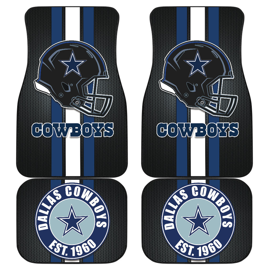 Dallas Cowboy Car Floor Mats  Logo Helmet DRC220810-13