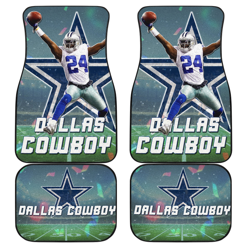 Dallas  Cowboy Player 24 Champions Winning Celebration Car Floor Mats