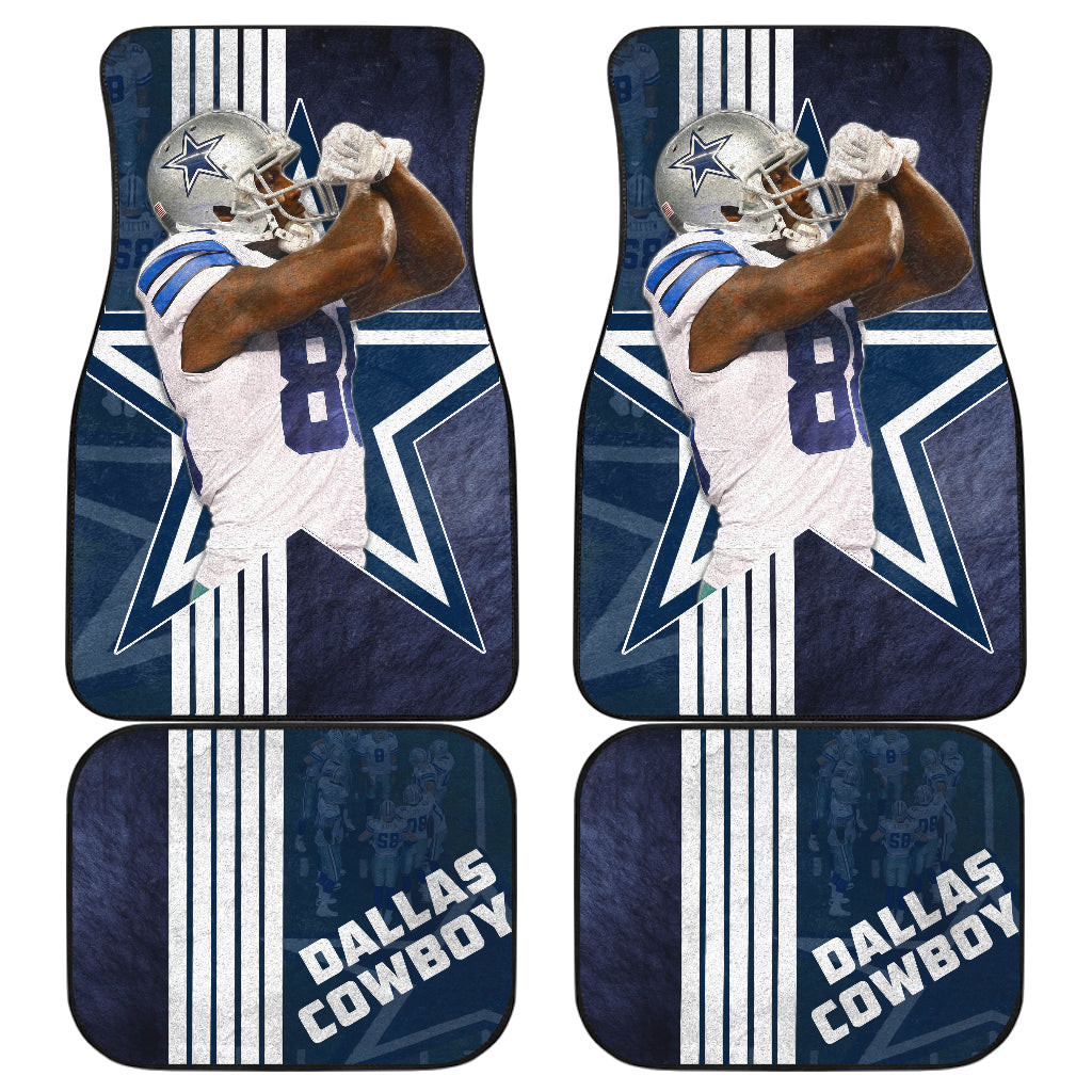 Dallas  Cowboy Player 88 Celebrating Winning Car Floor Mats