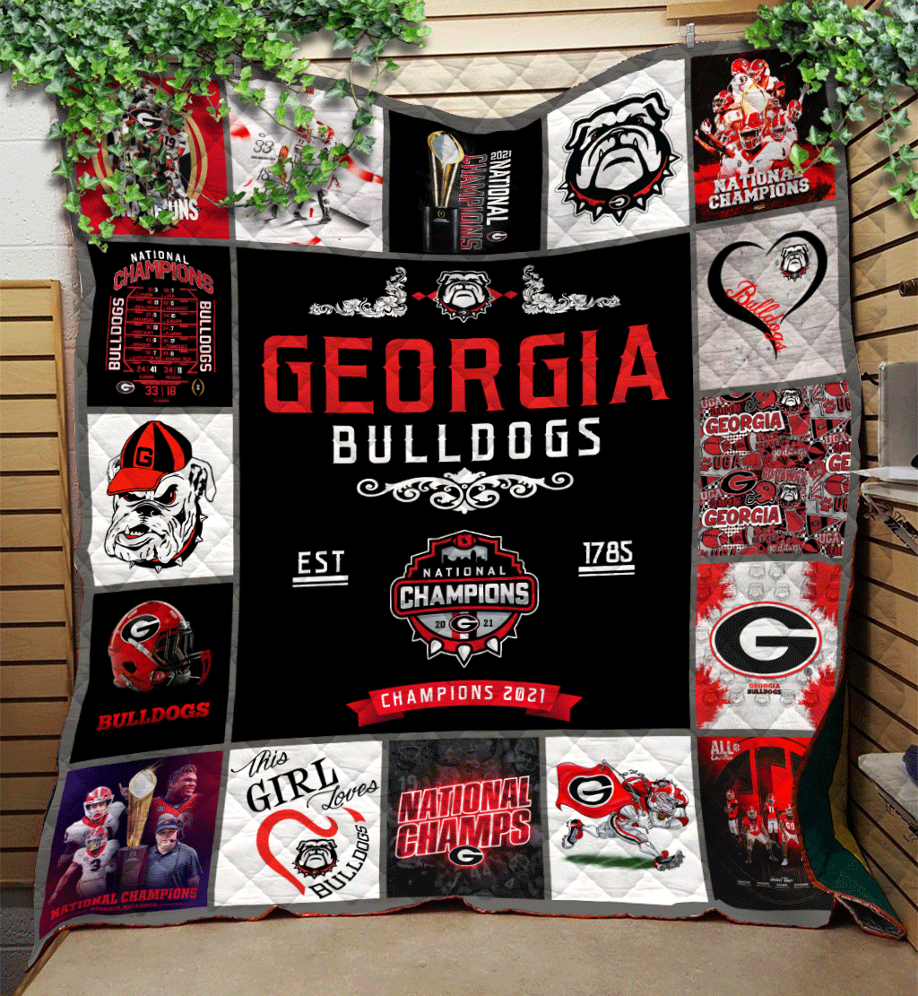 GEORGIA BULLDOGS Champion QUILT