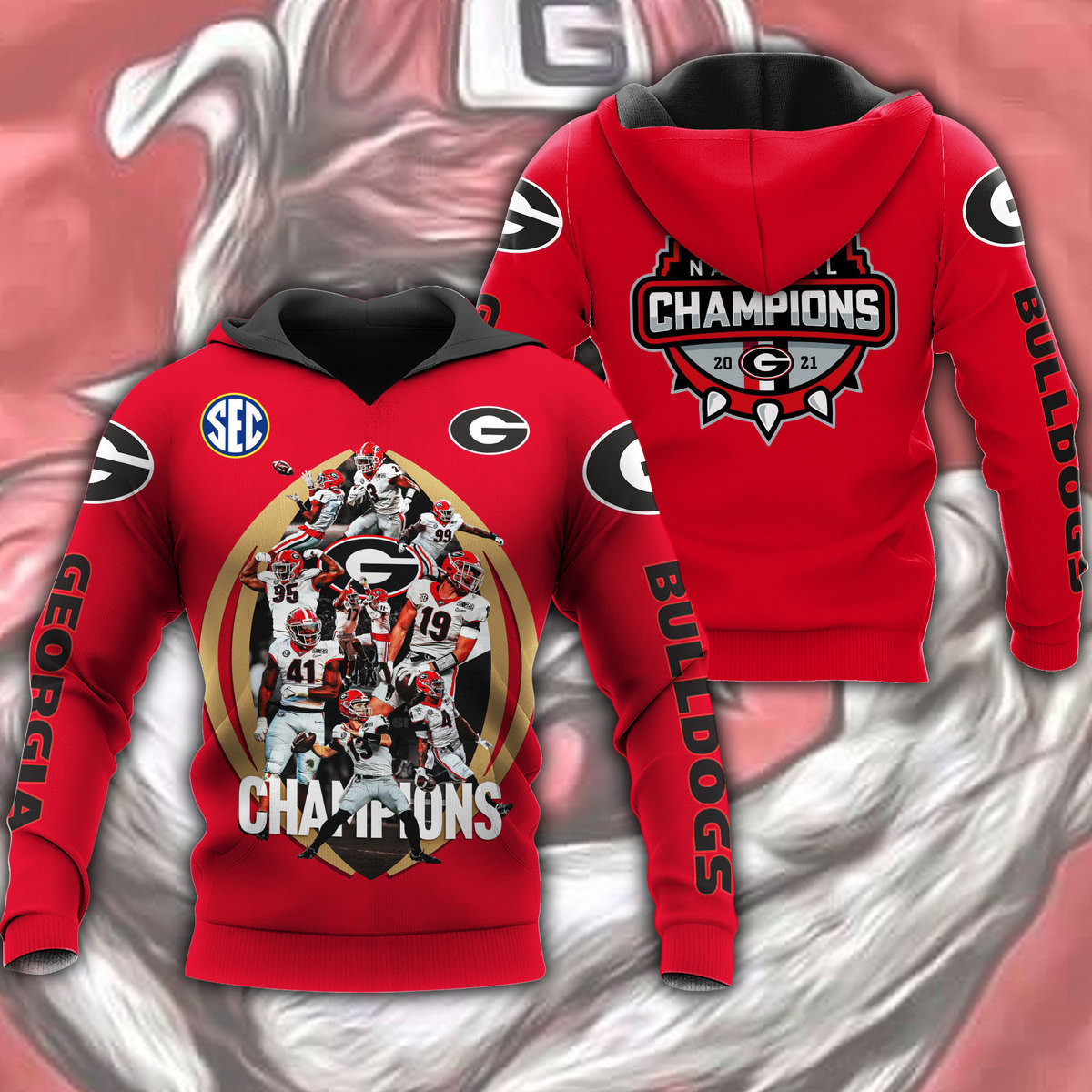 Georgia Bulldogs Champion Shirts