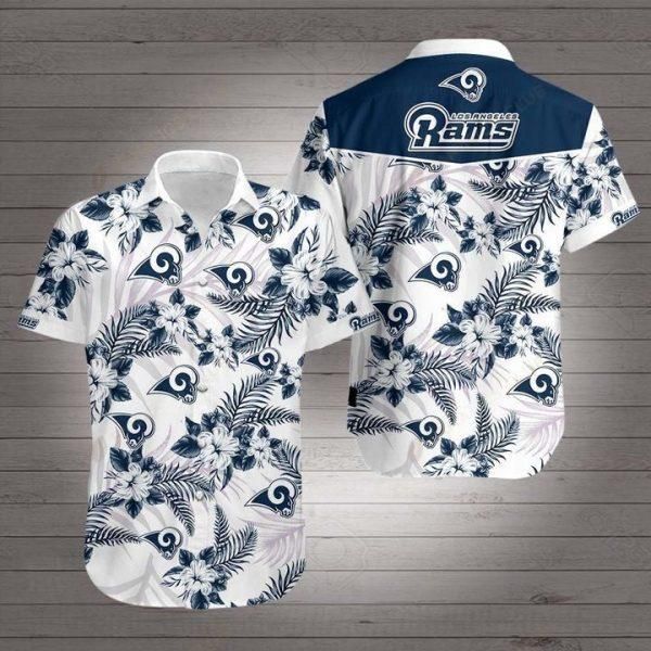 Hawaiian Shirt Los Angeles Rams 3D