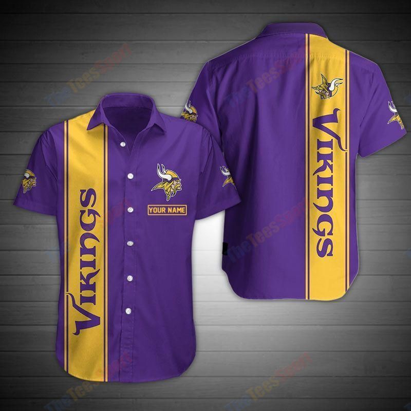 Hawaiian Shirt Minnesota Vikings 3D