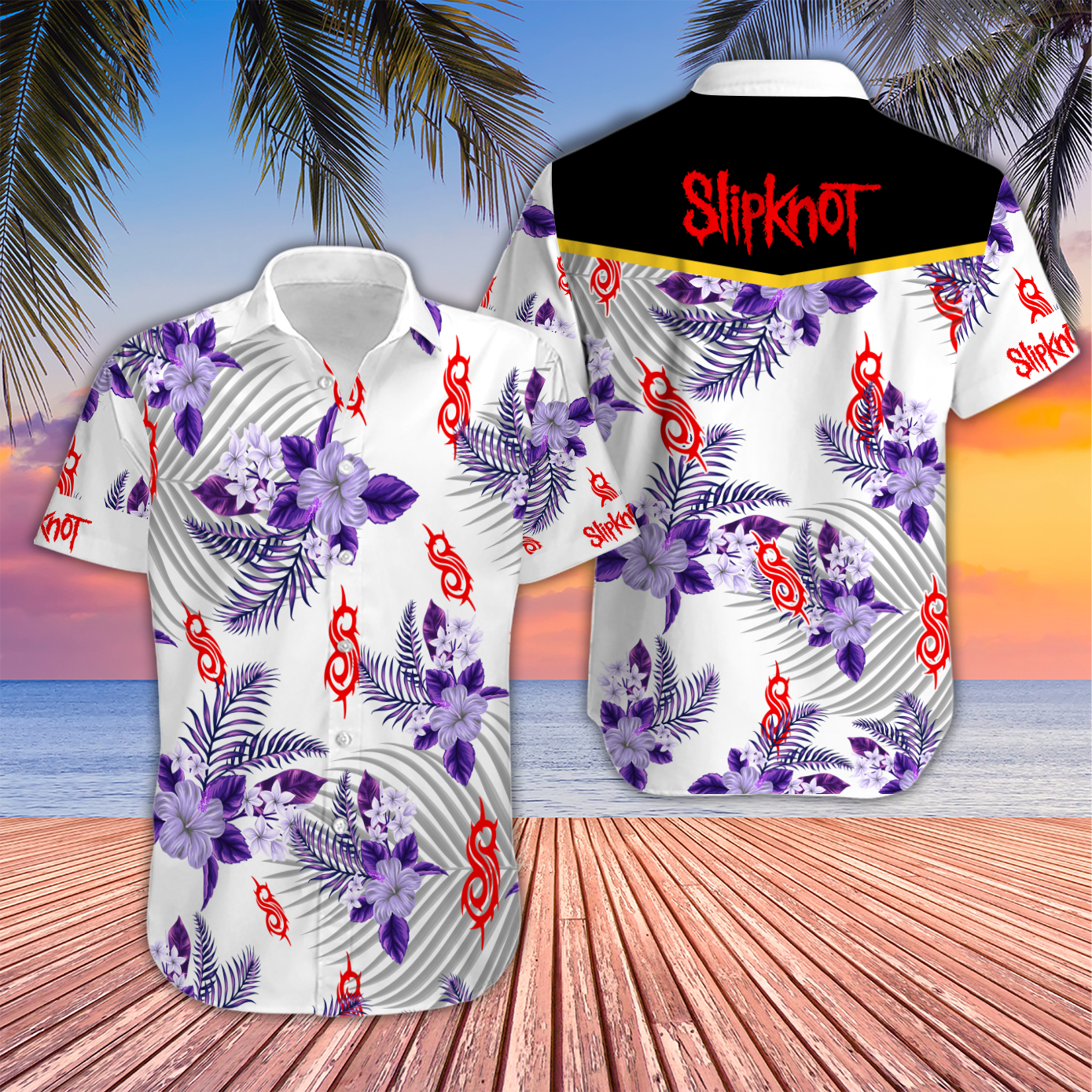 Slipknot Hawaiian Shirt Ver1